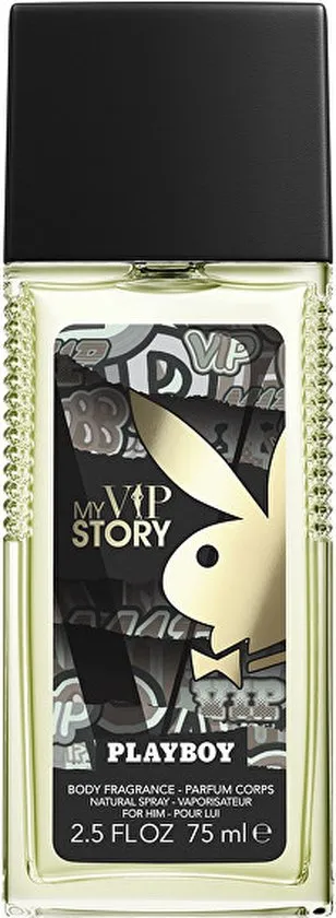 Deodorant Playboy My VIP Story, 75ml - 2