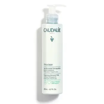 Qumësht pastrues për fytyrën dhe sytë Caudalie Vinoclean, 200 ml