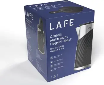 Çajnik elektrik Lafe 1.8L, 1800W, zi-argjendtë