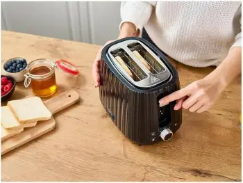 Toster Lafe Modern PRO, 2 vende, 1080W, zi