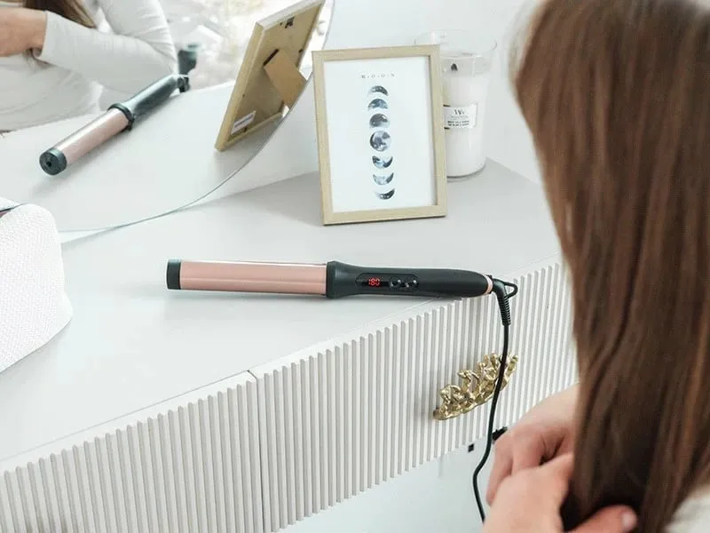Lok për flokë Lafe Sleek & Shine Curler 32 mm, e zezë/kupër - 5