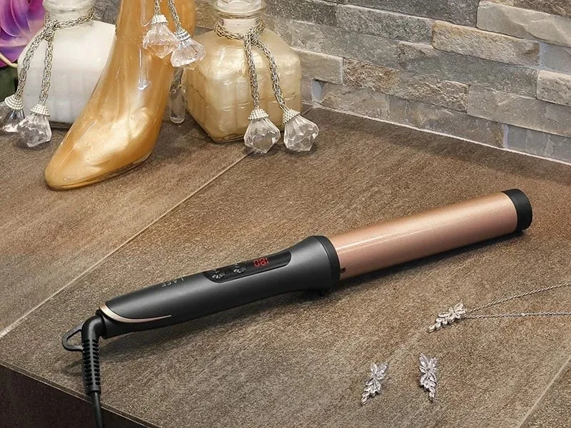 Lok për flokë Lafe Sleek & Shine Curler 32 mm, e zezë/kupër - 8