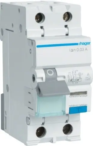 Ndërprerës i qarkut të rrymës Hager Polo, IP2X, 16 A, 6 kA, 50 Hz, i bardhë