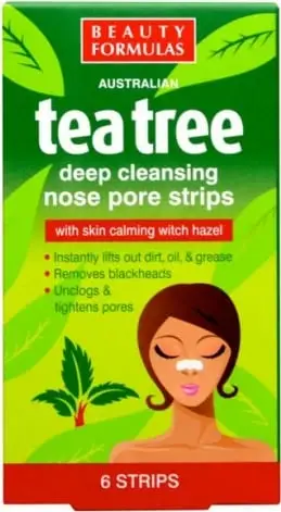 Skrab për fytyrë Beauty Formulas Tea Tree Blackhead Clearing, 150 ml