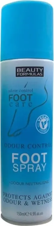 Sprej deodorant për këmbë Beauty Formulas Odour Control Foot Spray 150ml