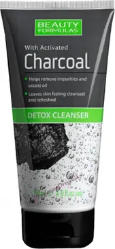 Xhel pastrues fytyre Beauty Formulas Charcoal Detoxifying, me karbon aktiv, 150ml