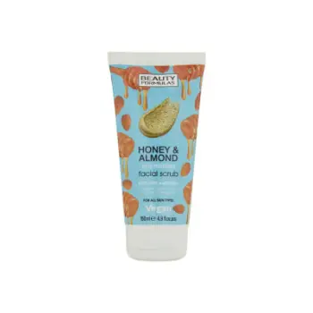 Skrab për fytyrë Beauty Formulas Honey & Almond, 150 ml