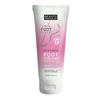 Krem zbutes dhe riparues për këmbë Beauty Formulas Foot Care Intensive, 100ml