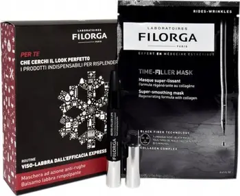 Set kujdesi për buzë Filorga Nutri Filler Lips 4ml + Time Filler Mask