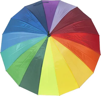 Çadër Doppler London Rainbow, shumëngjyrëshe - 1