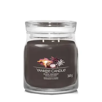 Qiri aromatik Yankee Candle Black Coconut, 368 g