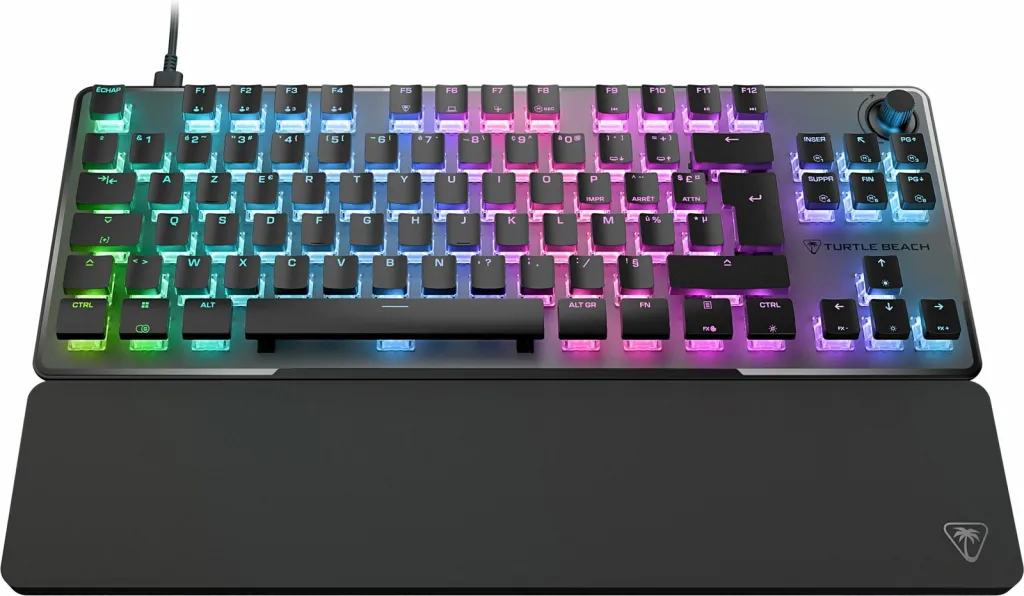 Tastierë Turtle Beach Vulcan II TKL Pro, Wired, AZERTY, RGB LED, E zezë - 1