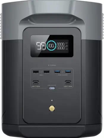 Stacion portativ energjie EcoFlow DELTA 2 Max, 2048 Wh, i zi