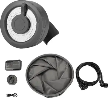 Set dushi portativ EcoFlow EFA-SHOWERKIT për kamping, gri