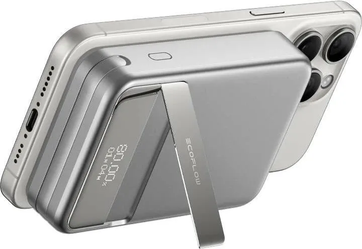Powerbank magnetik EcoFlow RAPID 10000mAh, argjend - 1