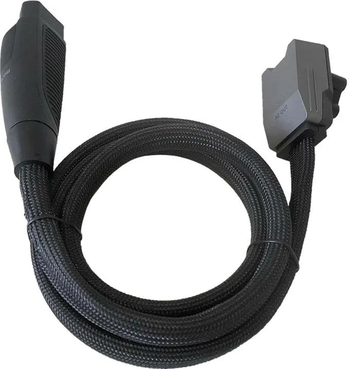 Kabllo lidhëse EcoFlow, model 5008004055, për Power Hub dhe Smart Home Panel, e zezë - 1