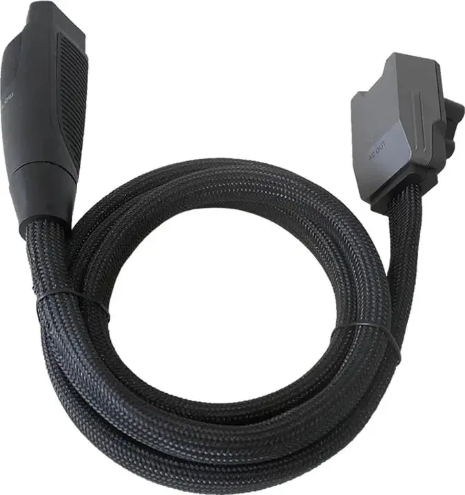 Kabllo lidhëse EcoFlow, model 5008004055, për Power Hub dhe Smart Home Panel, e zezë - 2