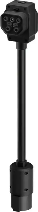 Adapter EcoFlow EV X-Stream për DELTA Pro 3, 7200W, 49cm, i zi