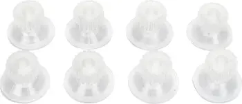 Kupa thithëse EcoFlow për panel diellor, 8 copë, transparente