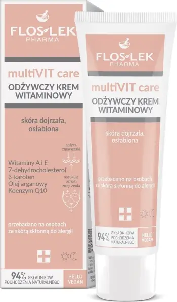 Krem fytyre për femra Floslek multiVIT Care 50ml