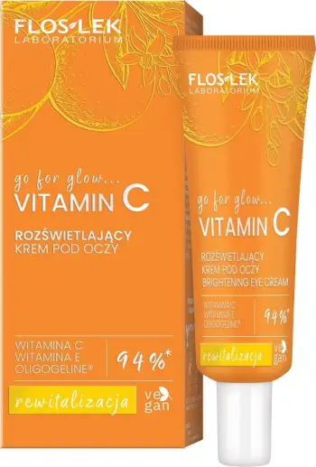 Krem për sy për femra Floslek Vitamin C Illuminating, 30ml