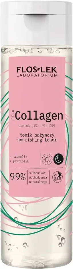 Tonic për fytyrë Floslek fitoCollagen nourishing për femra 200ml