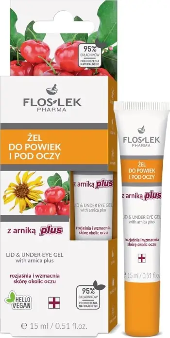 Xhel për sy FLOSLEK Arnica Plus, 15 ml