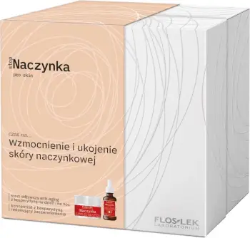 Set kozmetik Flos-Lek StopNaczynka, krem fytyre ushqyes anti-age 50 ml, koncentrat fytyre me hesperidin 30 ml