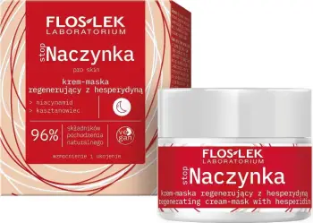 Krem-maskë nate për fytyrë Floslek stopNaczynka për femra 50ml