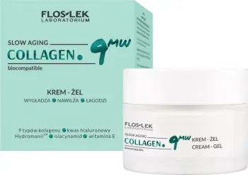 Krem-xhel për fytyrë për femra Floslek Collagen.9MW, 50ml