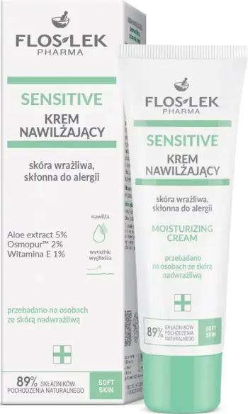 Krem fytyre për femra Floslek Sensitive Moisturizing 50ml