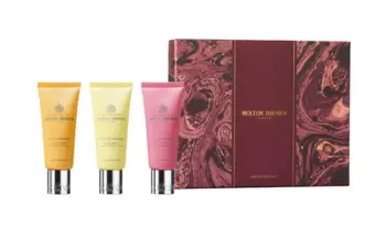 Set dhuratë Molton Brown Floral & Spicy Hand Care Collection, krem për duar 3 x 40 ml