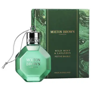 Xhel dushi për femra Molton Brown Wild Mint & Lavandin Festive Bauble, 75 ml
