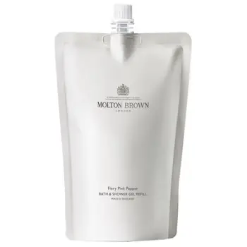 Rimbushës për xhelin e banjës dhe dushit “Fiery Pink Pepper” Molton Brown , 400 ml
