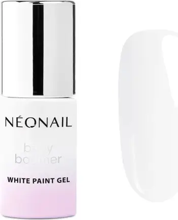 Xhel dekorues për thonj NeoNail Baby Boomer White Paint Gel për femra, e bardhë, 6.5ml