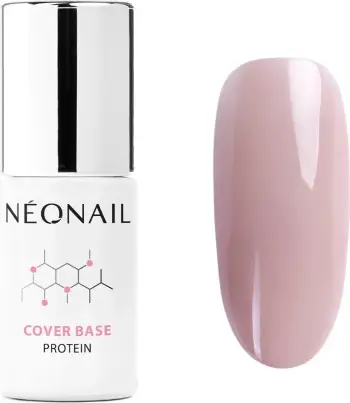Bazë hibride për thonj për femra NeoNail Cover Base Protein Soft Nude 7.2ml