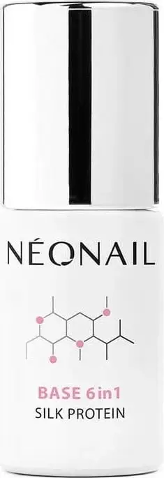 Bazë hibride për thonj për femra NeoNail Base 6in1 Silk Protein 7.2ml