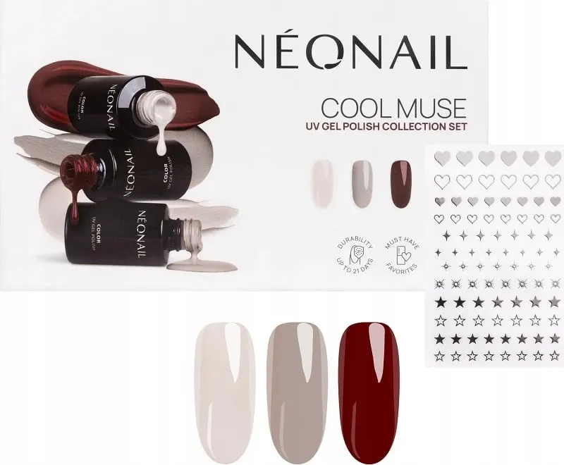 Set manikyr për femra NeoNail Cool Muse, 4 copë - 1