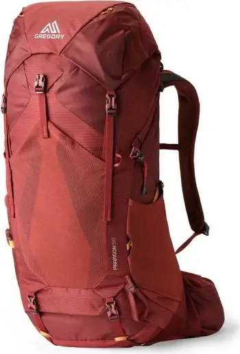 Çantë shpine Gregory Paragon 50L për hiking, për meshkuj, e kuqe