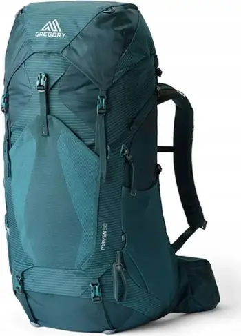 Çantë shpine trekking Gregory Maven 58 Women, 58L, sistem FreeFloat A3, blu Ocean Slate