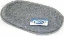 Shtrat oval për kafshë Duvo+ Nappa, 38x27cm, i butë, gri