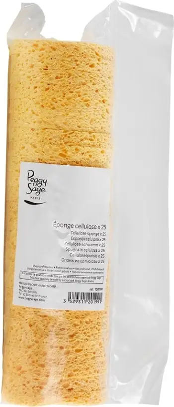 Sfungjer për grim Peggy Sage celulozë 25 copë
