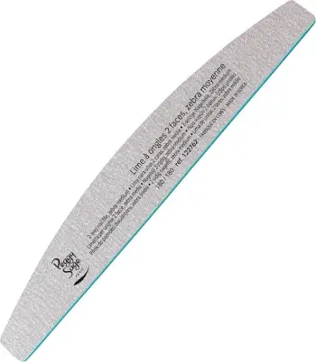 Lima për thonj Peggy Sage Double-sided Half-Moon 180/180, 1 copë