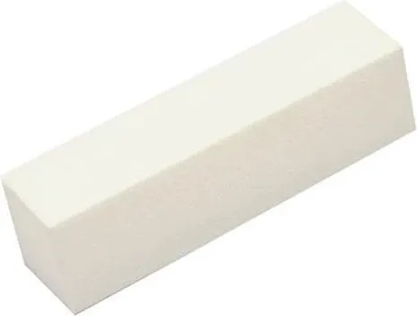 Blloqe për lëmim thonjsh Peggy Sage set 10 copë të bardha - 1
