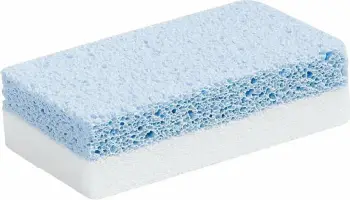 Gur për pedikyr/manikyr Peggy Sage pumeks kamienny unisex bardhë/kaltert, 1 copë