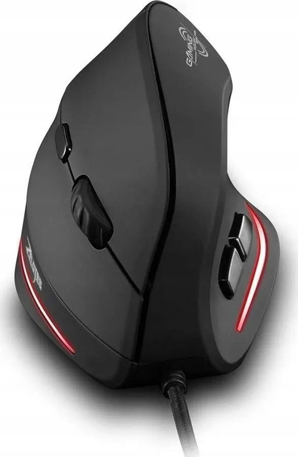 Maus Strado Zelotes, me kabllo, USB, i zi - 1