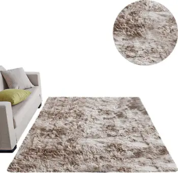 Tepih Strado Ombre Shaggy, 260 cm x 180 cm, kafe i çelët