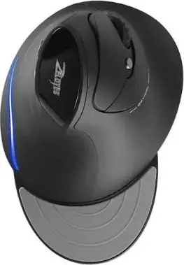 Mouse vertikal Strado Zelotes F-17, ergonomik, 2400 DPI, i zi