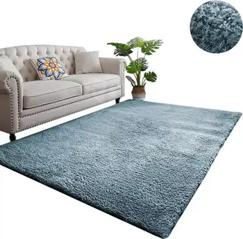Tapet Strado Rug Alpaca, 140x200 cm, poliester, ngjyrë argjendi