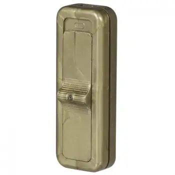 Ndërprerës elektrik me dy porte Zamel WSR-940-ZLO, 2,5A / 250V, i artë